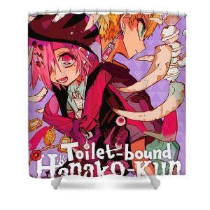 Hanako kun Manga Shower Curtain 700x700 1 - Anime Shower Curtains