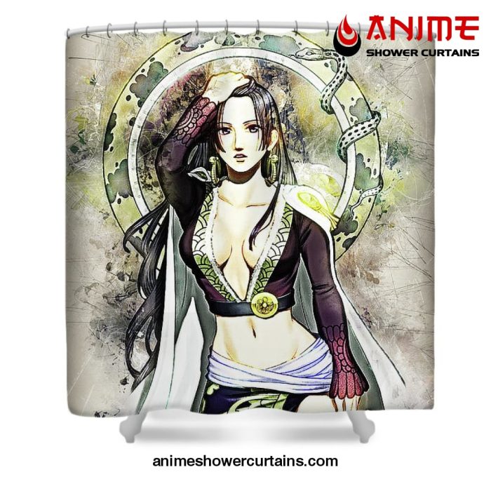 Boa Hancock Shower Curtain - Anime Shower Curtains