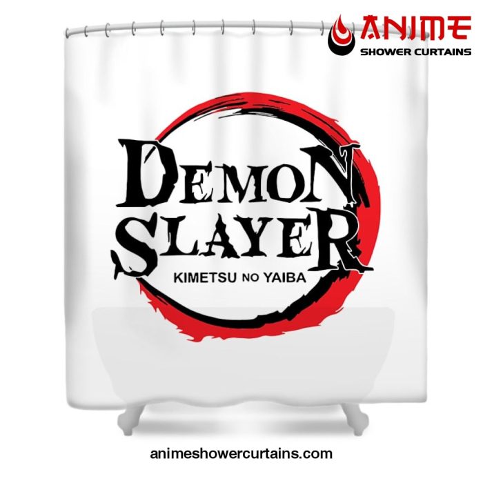 Demon Slayer Circle Shower Curtain - Anime Shower Curtains