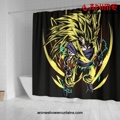 Goku Ssj Dragon Ball Shower Curtain