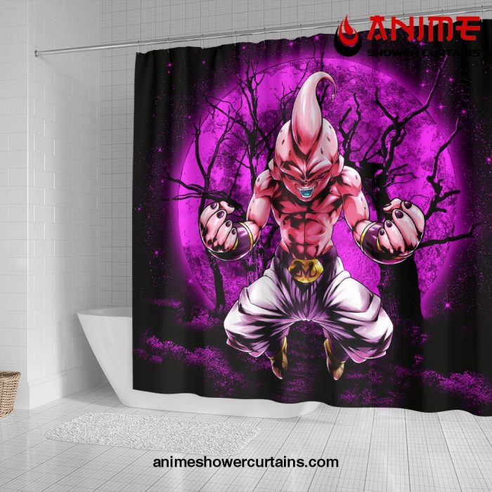 Kidbuu Dragon Ball Anime Moonlight Shower Curtain