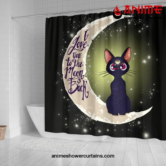 Luna Sailor Moon Shower Curtain