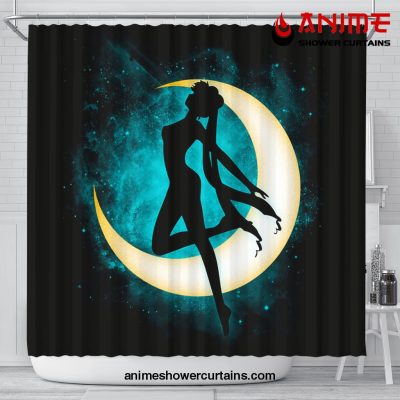 Sailor Moon Shower Curtain Shower Curtain Bathroom Decor Official Shower Curtain Merch