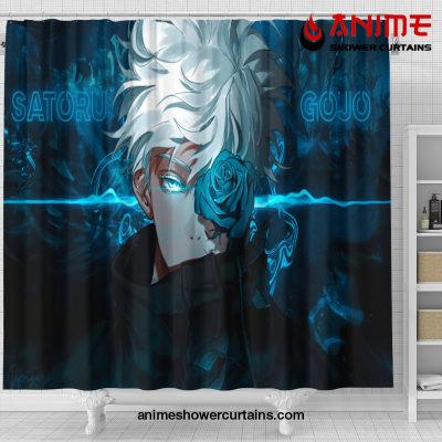 Satoru Gojo Jujutsu Kaisen Anime Shower Curtain