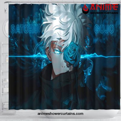 Satoru Gojo Jujutsu Kaisen Anime Shower Curtain