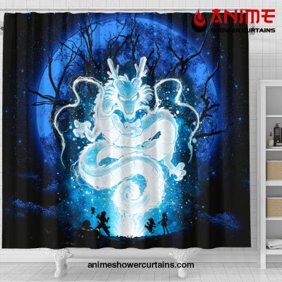 Shenron Dragon Ball Anime Moonlight Shower Curtain