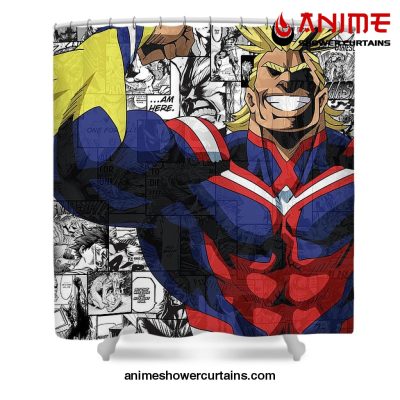 All Might Shower Curtain