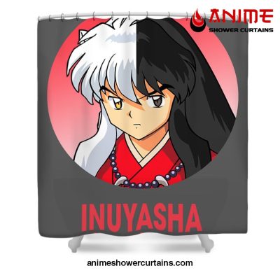 Anime Art Inuyasha Shower Curtain W59 X H71 / Gray