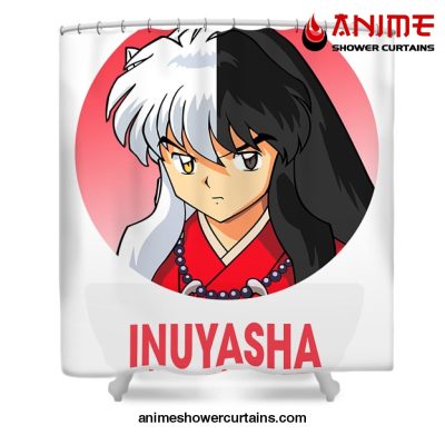 Anime Art Inuyasha Shower Curtain W59 X H71 / White