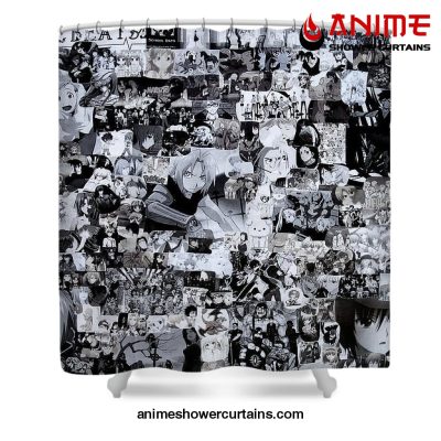 Anime Collage Shower Curtain