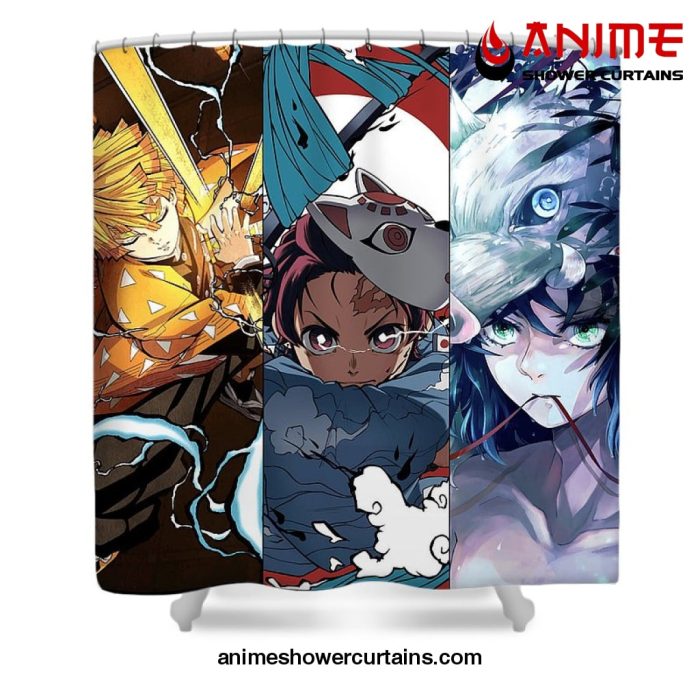 Anime Demon Slayer Shower Curtain