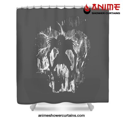 Anime Ryuk Shower Curtain W59 X H71 / Gray