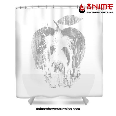Anime Ryuk Shower Curtain W59 X H71 / White