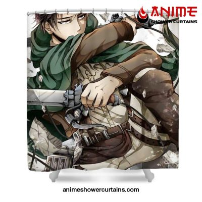 Aot Levi Gift Shower Curtain