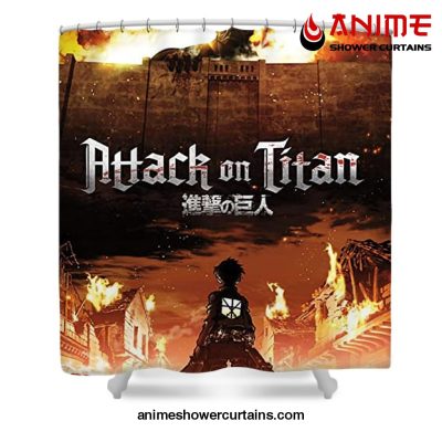 Aot Photographic Shower Curtain