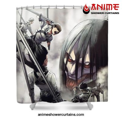 Aot Sticker Shower Curtain