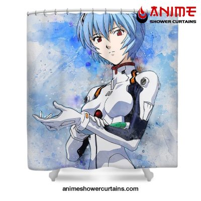 Artwork Rei Ayanami Shower Curtain