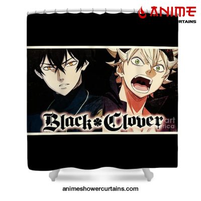 Asta And Yuno Black Clover Shower Curtain W59 X H71 /