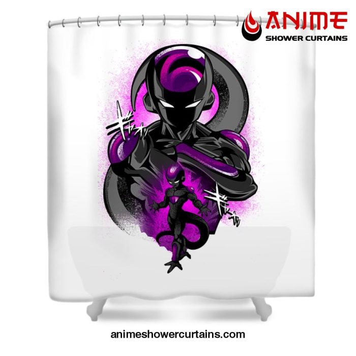 Attack Of Freeza Shower Curtain W59 X H71 / White