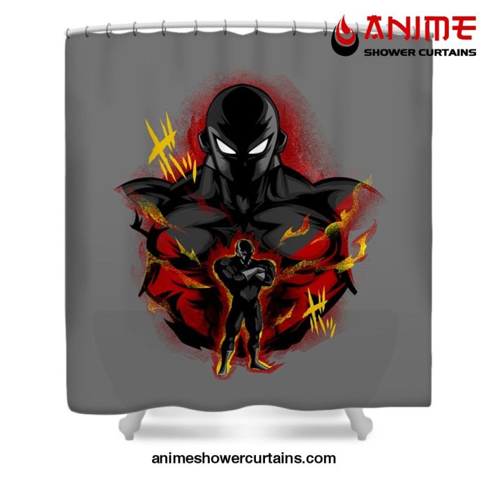 Attack Of Jiren Shower Curtain W59 X H71 / Gray