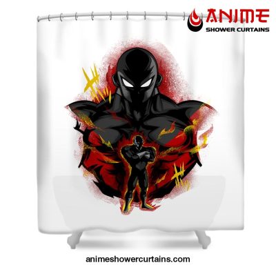 Attack Of Jiren Shower Curtain W59 X H71 / White