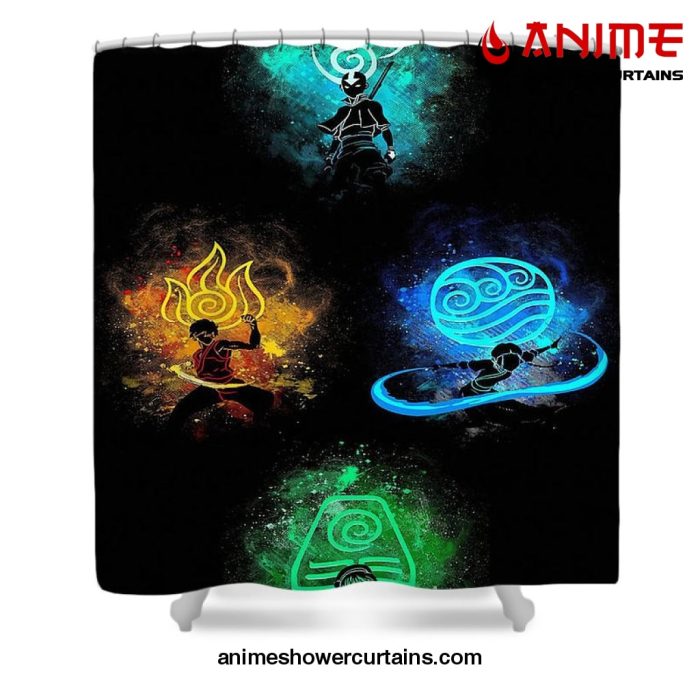 Avatar The Last Airbender 3 Nostalgia Shower Curtain