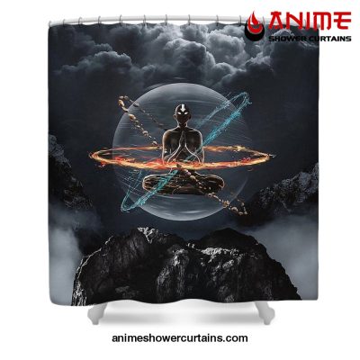 Avatar The Last Airbender Aang Humor Shower Curtain