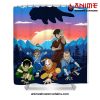 Avatar The Last Airbender Aang Poster Comforter Shower Curtain