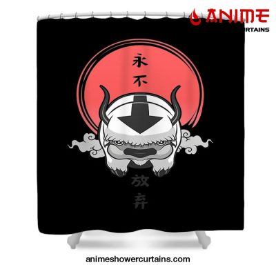 Avatar The Last Airbender Appa Shower Curtain W59 X H71 / Black