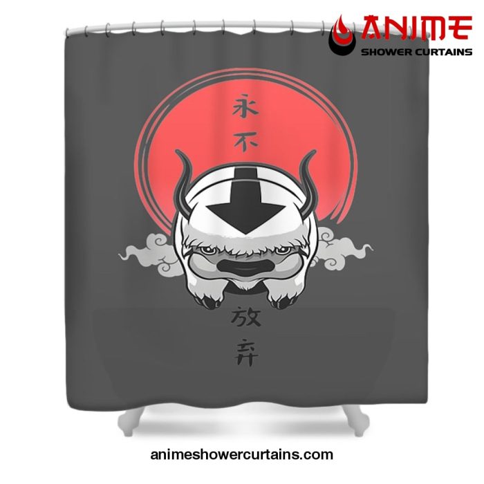 Avatar The Last Airbender Appa Shower Curtain W59 X H71 / Gray