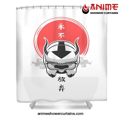 Avatar The Last Airbender Appa Shower Curtain W59 X H71 / White