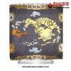 Avatar The Last Airbender Map 70S Shower Curtain