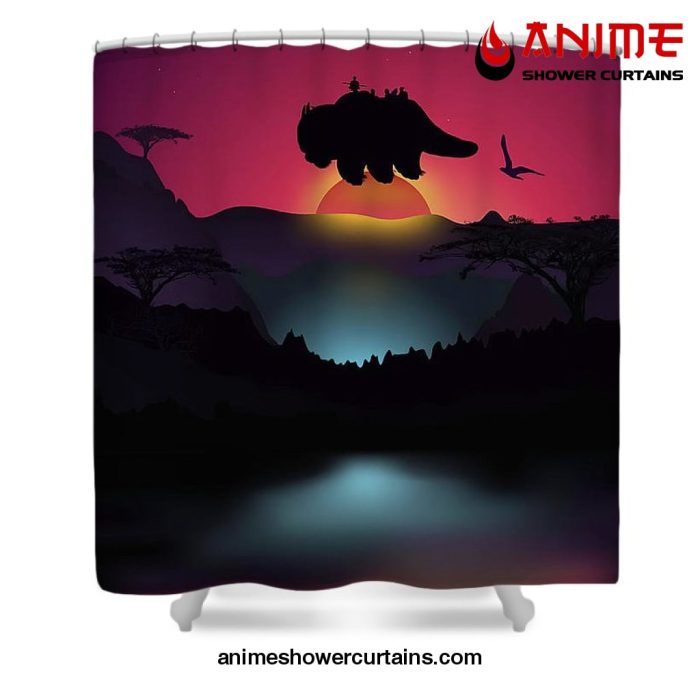 Avatar The Last Airbender Night Shower Curtain