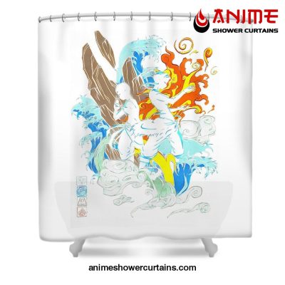 Avatar The Last Shower Curtain W59 X H71 / White