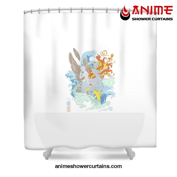 Avatars Shower Curtain W59 X H71 / White