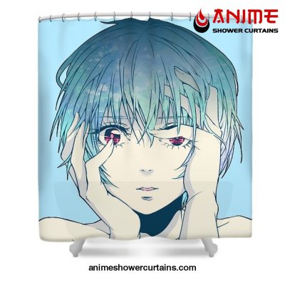 Ayanami Rei Neon Genesis Evangelion Shower Curtain