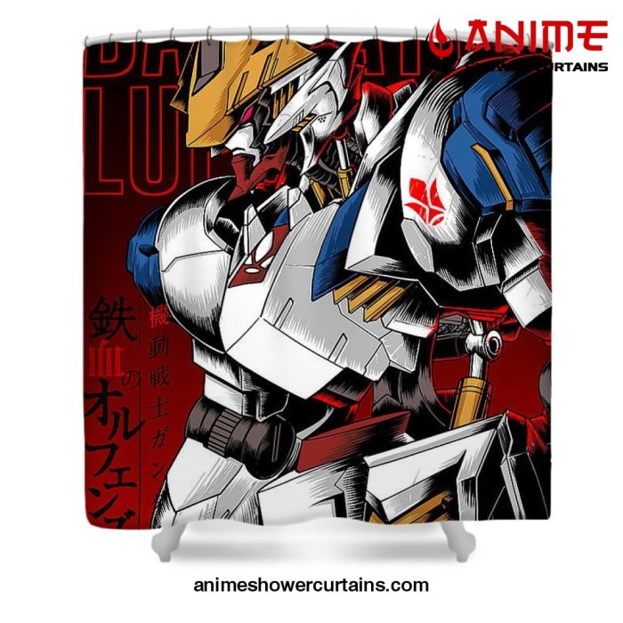 Barbatos Lupus Rex Shower Curtain