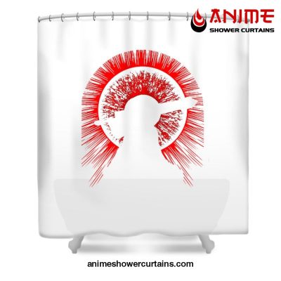 Berserk Anime Shower Curtain W59 X H71 / White