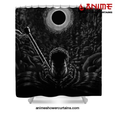 Berserk Black Moon Shower Curtain