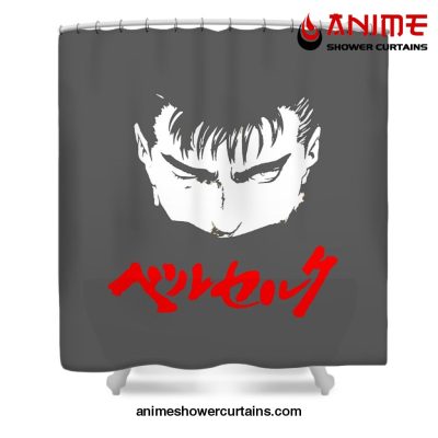 Berserk Guts Shower Curtain W59 X H71 / Gray