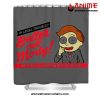 Better Call Morty Shower Curtain W59 X H71 / Gray