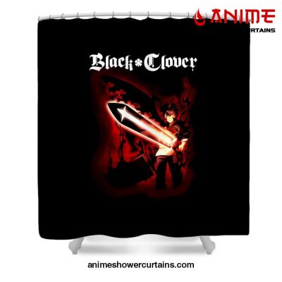 Black Clover Sword Shower Curtain W59 X H71 /