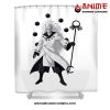 Black White Madara Shower Curtain W59 X H71 /