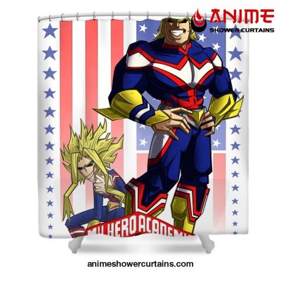 Boku No Hero Academia Shower Curtain W59 X H71 / White