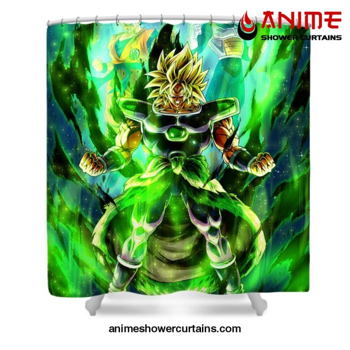 Broly Goku Vegeta Shower Curtain