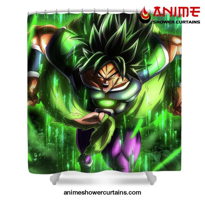 Broly Super Saiyan Shower Curtain