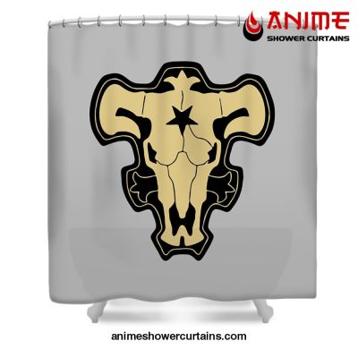 Bulls Shower Curtain W59 X H71 / Gray