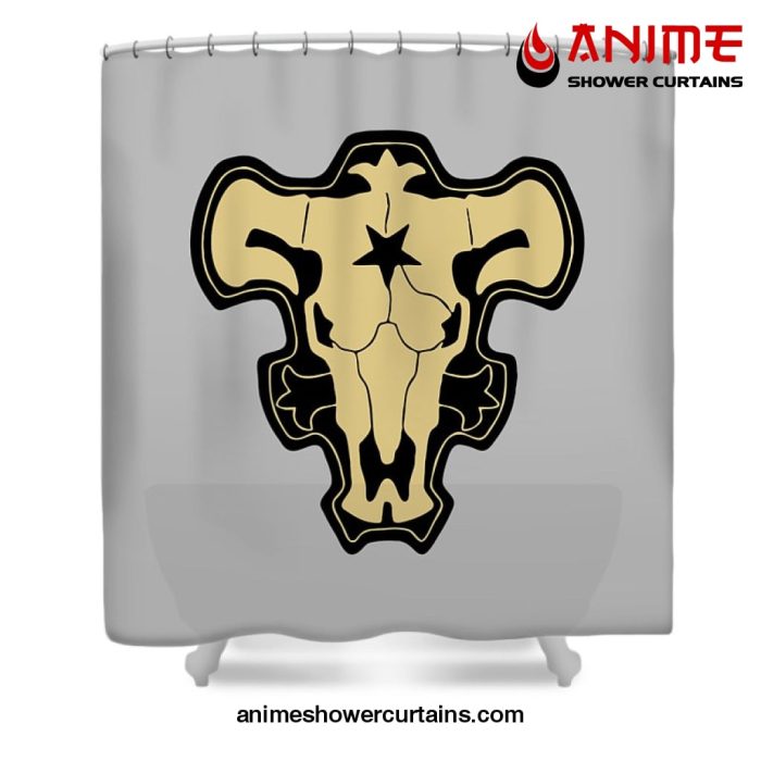 Bulls Shower Curtain W59 X H71 / Gray