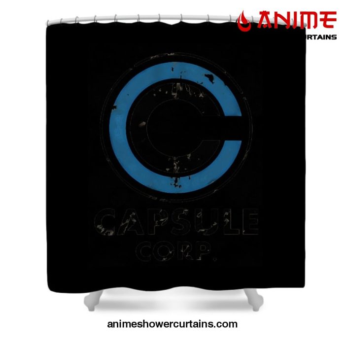 Capsule Corp Shower Curtain W59 X H71 / Black