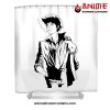 Cigarettes And Spike Shower Curtain W59 X H71 / White